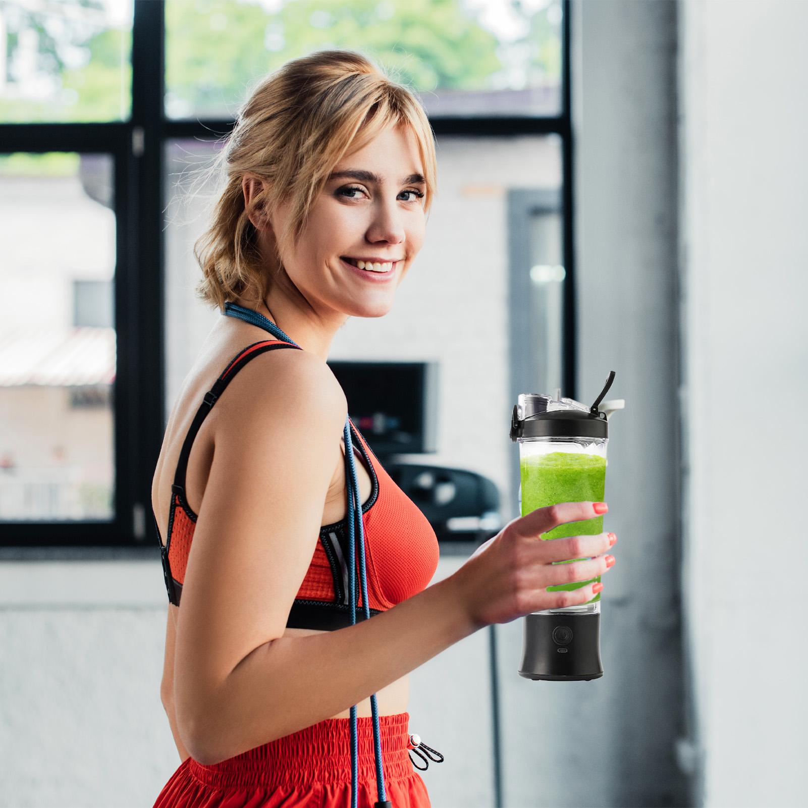 Portable Blender For Smoothies - Protein Shaker Bottle review and price