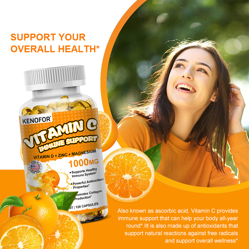 Vitamin C Capsules, Antioxidan - Zinc Supplement 50Mg review and price