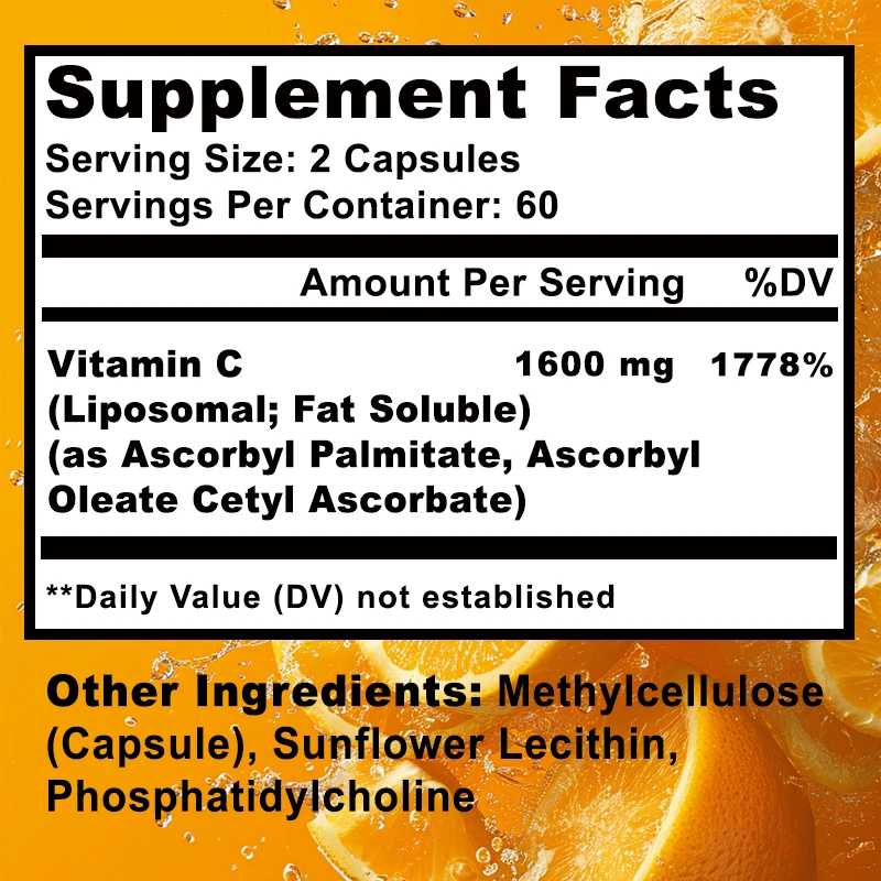 Liposomal Vitamin C 1600mg - P - Zinc Supplement 50Mg review and price