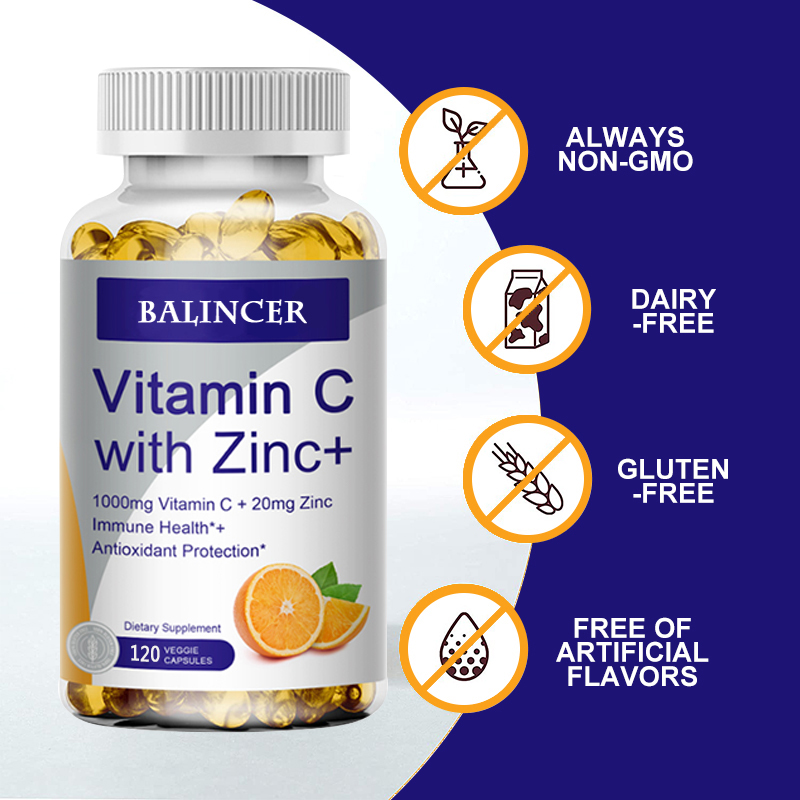 Vitamin C with Zinc, Bioavaila - Zinc Supplement 50Mg review and price