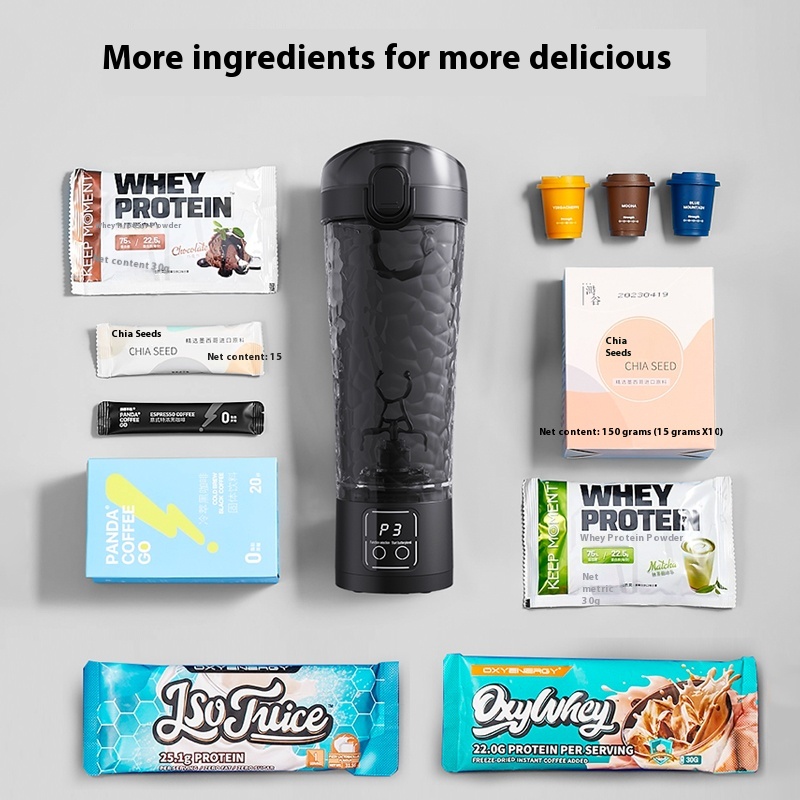 New In Auto Mixing Cup 3 speed - Protein Shaker Bottle review and price