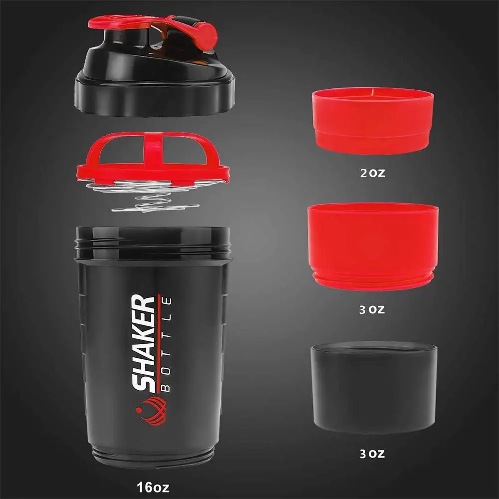 500ml Layered Protein Bottle P - Protein Shaker Bottle review and price
