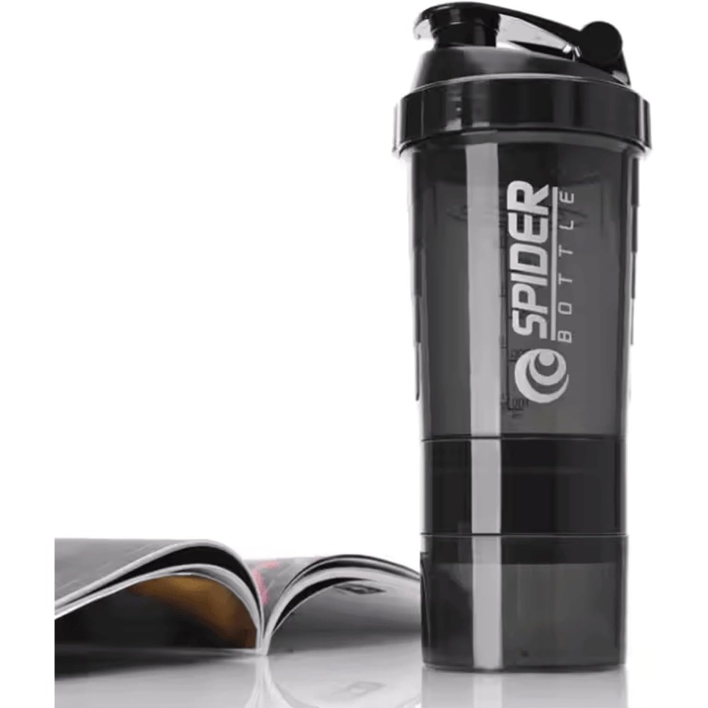 3 Layers Shaker Protein Bottle - Protein Shaker Bottle review and price