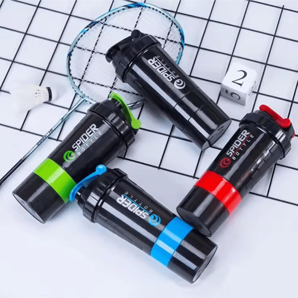 3 Layers Shaker Protein Bottle - Protein Shaker Bottle review and price