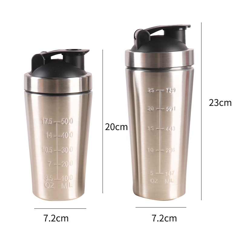 500ML/750ML Stainless Steel Pr - Protein Shaker Bottle review and price