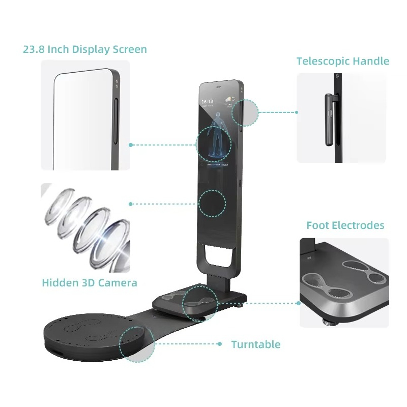 Smart Fitness Mirror Body Scan - Nutrition Of Fitness review and price