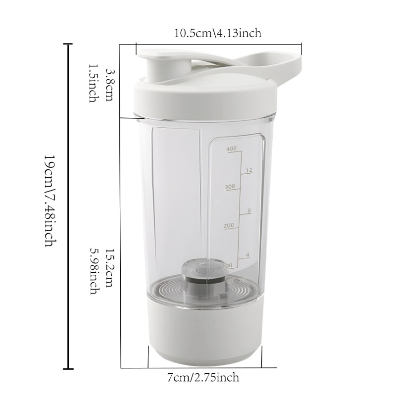 Electric Self Stirring Mug wit - Protein Shaker Bottle review and price
