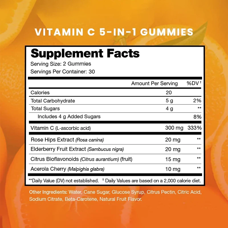 Vitamin C Gummies - For Antiox - Zinc Supplement 50Mg review and price