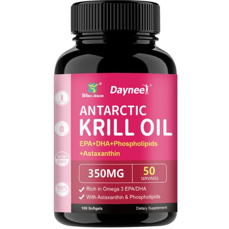 Krill oil soft capsules supple - Nutrition Of Fitness review and price