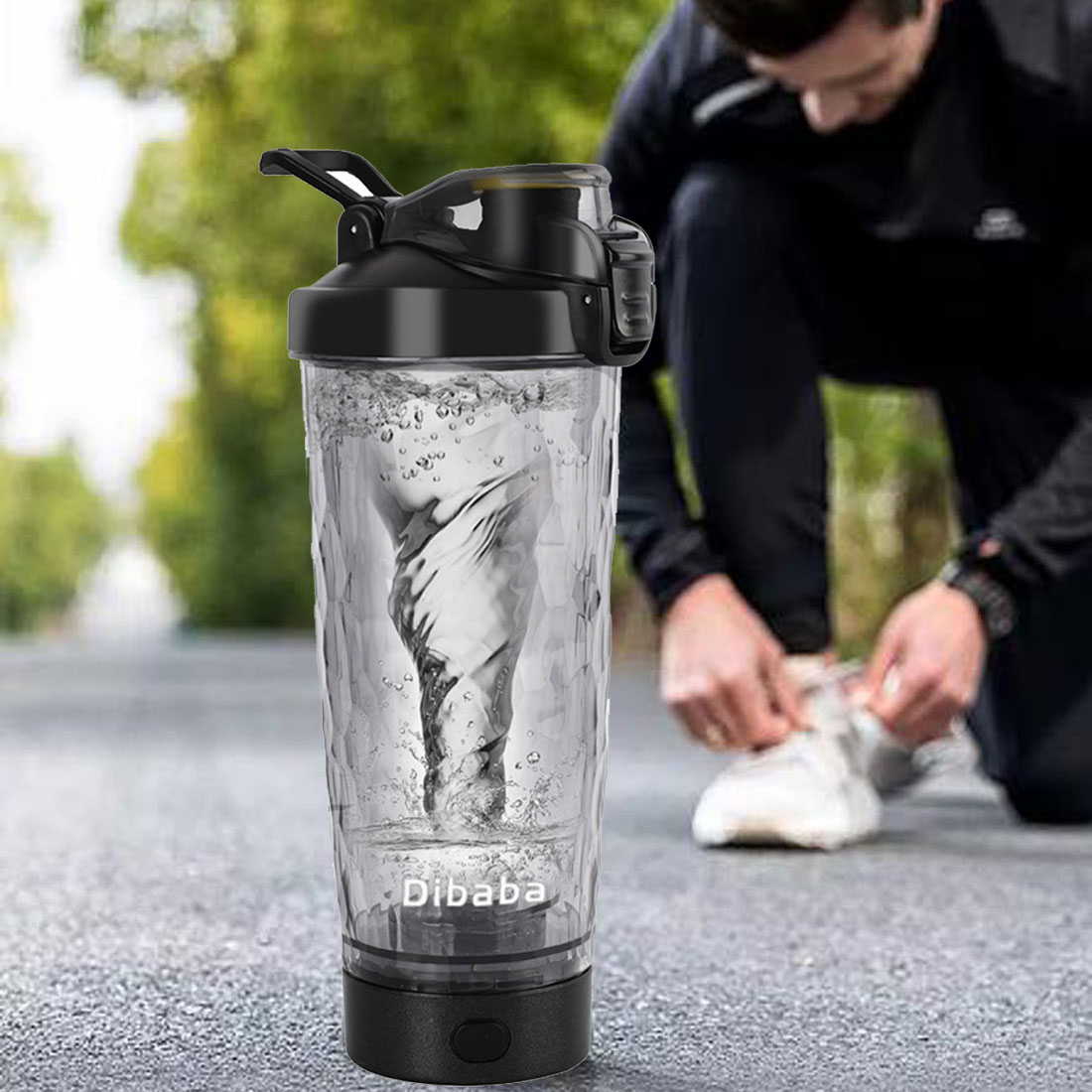 700ml Electric Protein Powder  - Protein Shaker Bottle review and price