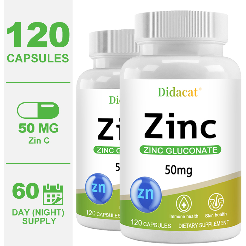 Zinc 50 Mg - with Zinc Glucona - Zinc Supplement 50Mg review and price